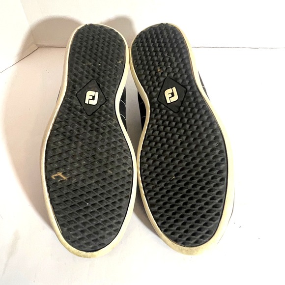 Footjoy Women's 8 LoPro Collection Spikeless Leather Golf Sneaker Shoes Black - Picture 8 of 8